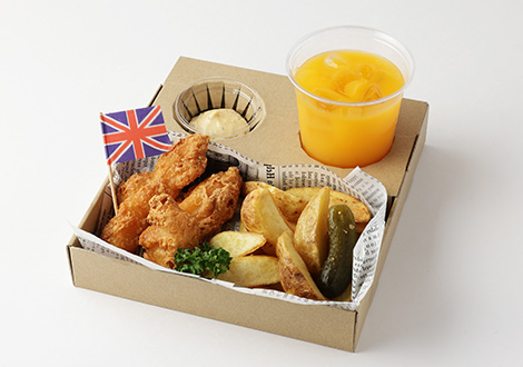 フィッシュ＆チップス<br>ドリンクセット