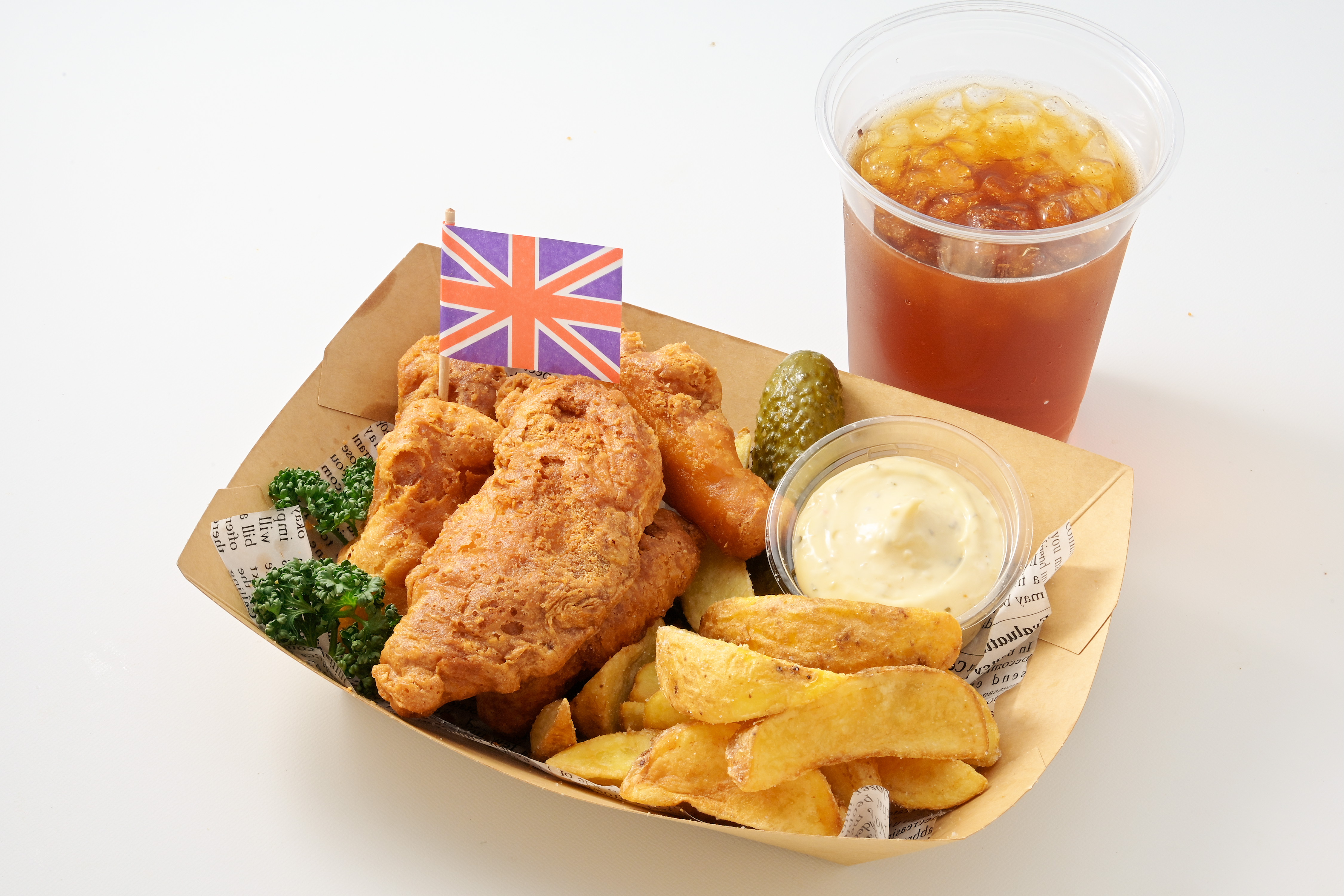 フィッシュ＆チップス<br>シェアサイズドリンクセット